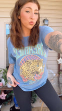 Load image into Gallery viewer, Dreamer Vintage Leopard Oversized Graphic Tee