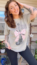 Load image into Gallery viewer, Rock &amp; Roll Bow Oversized Graphic Tee