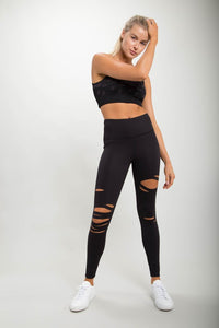 Mono B Laser Cut Leggings