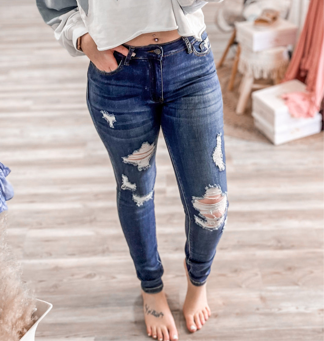 Paired Perfectly High Rise Skinny
